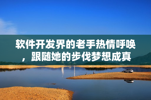 软件开发界的老手热情呼唤，跟随她的步伐梦想成真