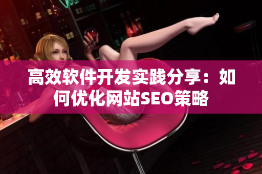 高效软件开发实践分享：如何优化网站SEO策略