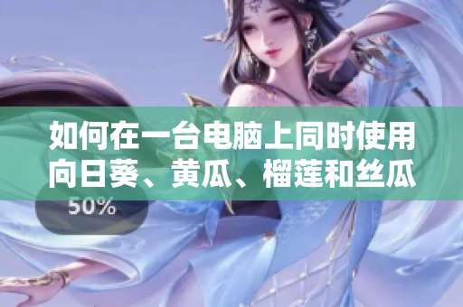 如何在一台电脑上同时使用向日葵、黄瓜、榴莲和丝瓜软件？