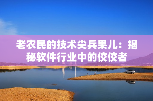老农民的技术尖兵果儿：揭秘软件行业中的佼佼者