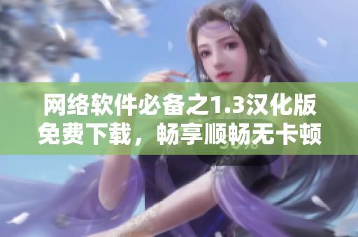 网络软件必备之1.3汉化版免费下载，畅享顺畅无卡顿！