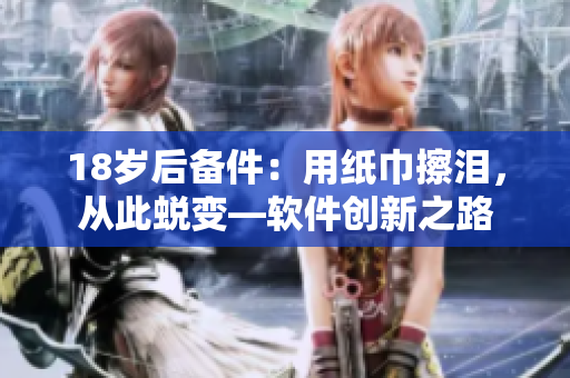18岁后备件：用纸巾擦泪，从此蜕变—软件创新之路