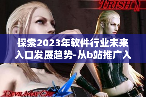 探索2023年软件行业未来入口发展趋势-从b站推广入口看起 探索2023年软件行业未来入口发展趋势-从b站推广入口看起